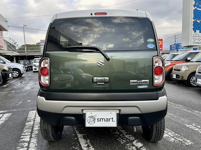 ハスラー J ブラックインテリアPKG デュアルカメラブレーキサポート ハーフレザーシート 前席シートヒーター 社外オーディオ ETC スマートキー プッシュスタート HIDライト フォグ オートライト 純正アルミ(9枚目)