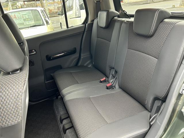 ハスラー J ブラックインテリアPKG デュアルカメラブレーキサポート ハーフレザーシート 前席シートヒーター 社外オーディオ ETC スマートキー プッシュスタート HIDライト フォグ オートライト 純正アルミ(14枚目)