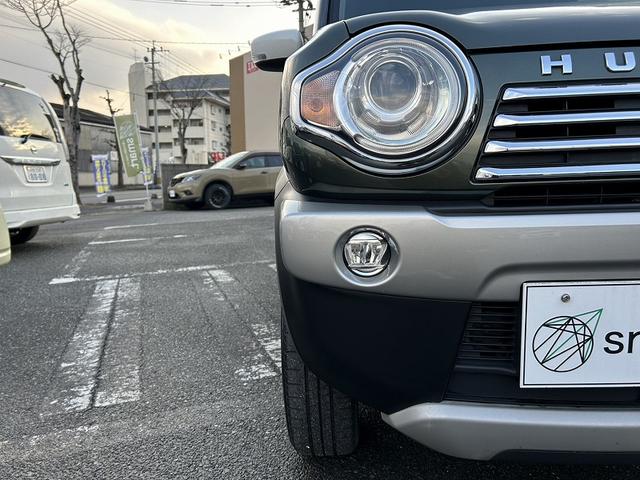 ハスラー J ブラックインテリアPKG デュアルカメラブレーキサポート ハーフレザーシート 前席シートヒーター 社外オーディオ ETC スマートキー プッシュスタート HIDライト フォグ オートライト 純正アルミ(38枚目)