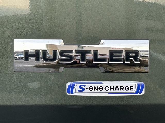 ハスラー J ブラックインテリアPKG デュアルカメラブレーキサポート ハーフレザーシート 前席シートヒーター 社外オーディオ ETC スマートキー プッシュスタート HIDライト フォグ オートライト 純正アルミ(42枚目)