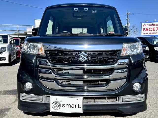 スペーシアカスタムＺ ターボ　ターボ　衝突軽減　車線逸脱警報　純正ナビ　フルセグ　ＤＶＤ再生　Ｂｌｕｅｔｏｏｔｈ　全方位カメラ　ドラレコ　ＥＴＣ　パワースライドドア　社外アルミ　シートヒーター　クルーズコントロール　ＨＩＤ　フォグ（4枚目）