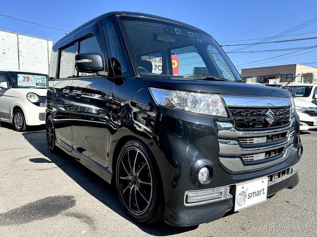 スペーシアカスタムＺ ターボ　ターボ　衝突軽減　車線逸脱警報　純正ナビ　フルセグ　ＤＶＤ再生　Ｂｌｕｅｔｏｏｔｈ　全方位カメラ　ドラレコ　ＥＴＣ　パワースライドドア　社外アルミ　シートヒーター　クルーズコントロール　ＨＩＤ　フォグ（5枚目）