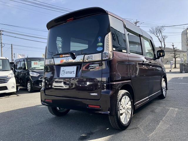 スペーシアカスタムＺ ベースグレード　デュアルカメラブレーキサポート　車線逸脱警報　パワースライドドア　シートヒーター　アイドリングストップ　スマートキー　プッシュスタート　ＨＩＤライト　フォグ　ＥＴＣ　オーディオ　プライバシーガラス（10枚目）