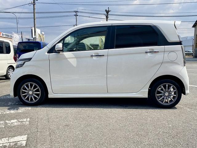 Ｎ－ＷＧＮカスタム Ｇ　社外ナビ　フルセグ　ＤＶＤ再生　Ｂｌｕｅｔｏｏｔｈ　ＨＩＤヘッドライト　フォグ　スマートキー　プッシュスタート　横滑り防止　プライバシーガラス　セキュリティアラーム　フロアマット　アームレスト（6枚目）