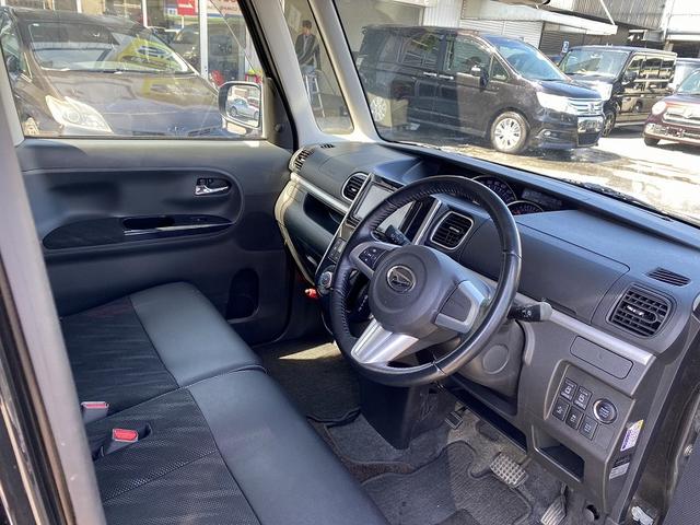 タント カスタムＲＳ　トップエディションＳＡＩＩ　ターボ　衝突軽減　両側パワースライドドア　ディスプレイオーディオ　Ｂｌｕｅｔｏｏｔｈ　ハーフレザーシート　ＬＥＤライト　フォグ　オートライト　スマートキー　プッシュスタート　エコアイドル　横滑防止（12枚目）