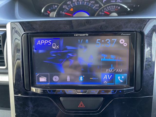 タント カスタムＲＳ　トップエディションＳＡＩＩ　ターボ　衝突軽減　両側パワースライドドア　ディスプレイオーディオ　Ｂｌｕｅｔｏｏｔｈ　ハーフレザーシート　ＬＥＤライト　フォグ　オートライト　スマートキー　プッシュスタート　エコアイドル　横滑防止（18枚目）