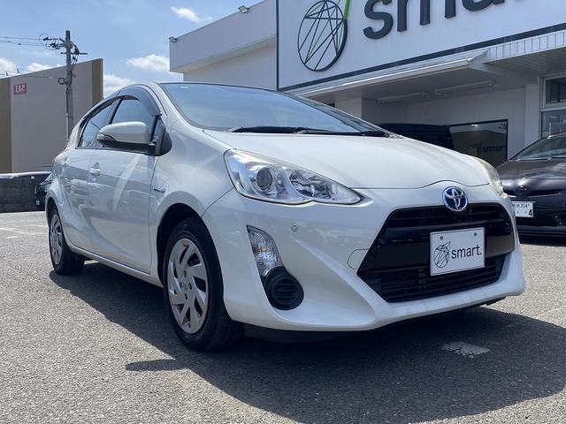 アクア Ｓ　スマートキー　プッシュスタート　社外ナビ　地デジ　前後ドライブレコーダー　ＥＴＣ　コーナーセンサー　オートライト　ヘッドライトレベライザー　横滑防止　プライバシーガラス　セキュリティアラーム（5枚目）