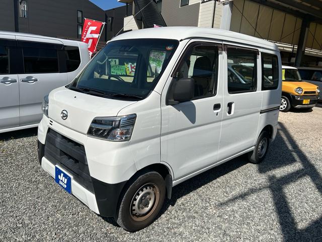 ハイゼットカーゴ クルーズＳＡＩＩＩ　取説・純正ＣＤオーディオ・ＥＴＣ・ＬＥＤヘッドライト（オート）・アイドリングストップ・オートハイビーム・リアコーナーセンサー・スマートアシスト（4枚目）