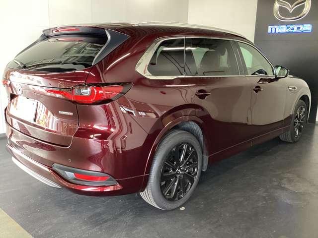 ＣＸ－８０ ３．３　ＸＤハイブリッド　プレミアム　スポーツ　ディーゼルタ　試乗車アップ　サンルーフ　ナビ　ＥＴＣ　パノラマサンルーフ　ＥＴＣ　オートマチックハイビーム　シートヒーター　４ＷＤ　アルミホイール　クリアランスソナー　パワーシート　パワーリフトゲート　衝突軽減（8枚目）