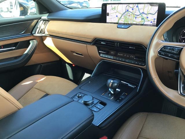 CX-60 3.3 XDハイブリッド プレミアム スポーツ ディーゼルタ 大型サンルーフ BOSEサウンドシステム ダブルサンルーフ シートヒー パワーゲート レーダークルコン パワーシート スマートキー オートハイビーム フルオートエアコン 4WD ABS アルミホイール(19枚目)