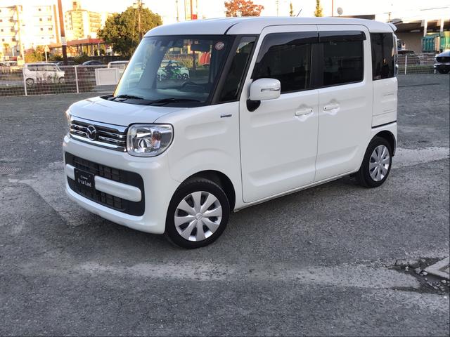 フレアワゴン ６６０　ハイブリッド　ＸＳ　両側電動スライドドア　ナビ　ＥＴＣ　衝突軽減ブレーキサポート　バックセンサー　スマートキープッシュスタート　オートハイビーム　Ａストップ　盗難防止装置　シートヒータ　キーフリー　オートエアコン　ＡＢＳ（2枚目）