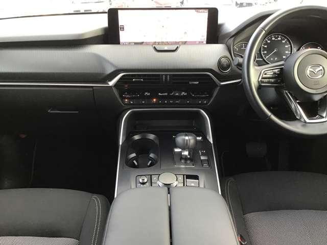 ＣＸ－６０ ３．３　ＸＤ　Ｓパッケージ　ディーゼルターボ　ナビ　ＥＴＣ　前後ドラレコ　全方位モニター　レーダークルコン　ＵＳＢ　ＤＳＣ　ＡＷ　前後ソナー　盗難防止装置　パワーウィンドウ　電動シート　エアコン　バックカメラ　前席シートヒーター　ターボ　ＨＢＣ（15枚目）