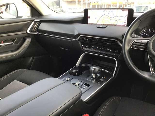 ＣＸ－６０ ３．３　ＸＤ　Ｓパッケージ　ディーゼルターボ　ナビ　ＥＴＣ　前後ドラレコ　全方位モニター　レーダークルコン　ＵＳＢ　ＤＳＣ　ＡＷ　前後ソナー　盗難防止装置　パワーウィンドウ　電動シート　エアコン　バックカメラ　前席シートヒーター　ターボ　ＨＢＣ（16枚目）