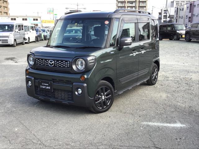 フレアワゴンタフスタイル 660 タフスタイル ハイブリッド XS 両側電動スライドア ナビ ETC シートヒータ デュアルセンサーブレーキ パークソナー オートエアコン Iストップ 横滑り防止装置 ベンチシート 盗難防止装置 アルミホイール アダプティブクルーズ(2枚目)