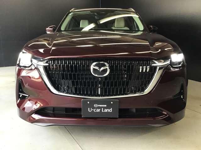 ＣＸ－８０ ３．３　ＸＤハイブリッド　プレミアム　モダン　ディーゼルター　デモアップカー　衝突被害軽減ブレーキ　全周囲カメラ　オートマチックハイビーム　アダプティブクルーズコントロール　革シート　３列シート　バックカメラ　電動シート　シートヒーター　４ＷＤ　サンルーフ（9枚目）