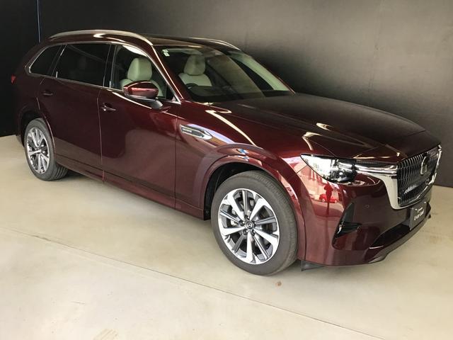 ＣＸ－８０ ３．３　ＸＤハイブリッド　プレミアム　モダン　ディーゼルター　デモアップカー　衝突被害軽減ブレーキ　全周囲カメラ　オートマチックハイビーム　アダプティブクルーズコントロール　革シート　３列シート　バックカメラ　電動シート　シートヒーター　４ＷＤ　サンルーフ（14枚目）