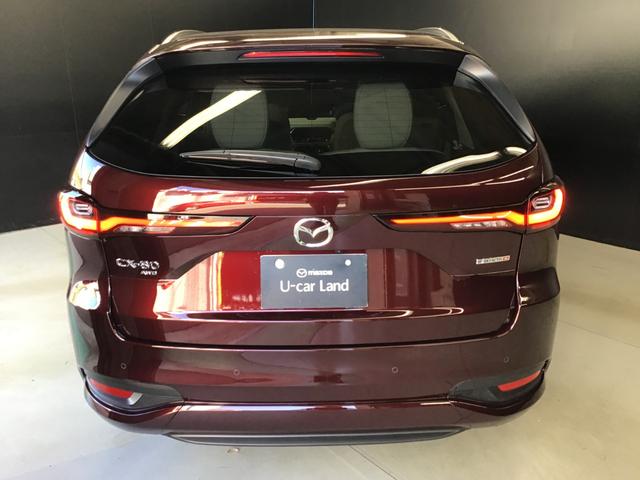 ＣＸ－８０ ３．３　ＸＤハイブリッド　プレミアム　モダン　ディーゼルター　デモアップカー　衝突被害軽減ブレーキ　全周囲カメラ　オートマチックハイビーム　アダプティブクルーズコントロール　革シート　３列シート　バックカメラ　電動シート　シートヒーター　４ＷＤ　サンルーフ（18枚目）