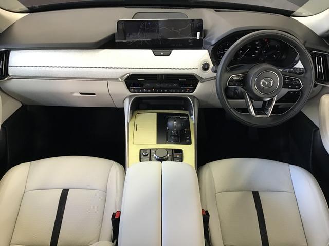 ＣＸ－８０ ３．３　ＸＤハイブリッド　プレミアム　モダン　ディーゼルター　デモアップカー　衝突被害軽減ブレーキ　全周囲カメラ　オートマチックハイビーム　アダプティブクルーズコントロール　革シート　３列シート　バックカメラ　電動シート　シートヒーター　４ＷＤ　サンルーフ（23枚目）