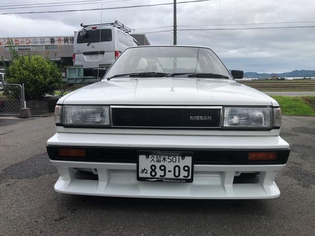 サニー 日産 ５速マニュアル エアロ 車高調 ローダウン リアウイング アルミホイール エアコン パワステ パワーウインドウ 走行１００ ０００ｋｍの中古車詳細 中古車検索ならkurutown クルタウン