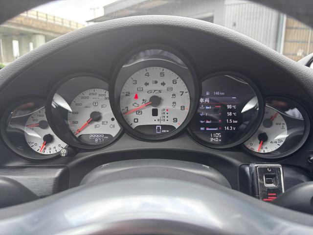９１１ ９１１カレラＧＴＳ　スポクロ　ＰｏｗｅｒＣｒａｆｔマフラー　純正ＧＴ３アルミホイール　Ｈ＆Ｒダウンサス　ＢＯＳＥサウンド　ＰＴＶプラス　アルカンターラルーフ　ＧＴＳスポーツシート　ＡｐｐｌｅＣａｒＰｌａｙ　バックカメラ（32枚目）