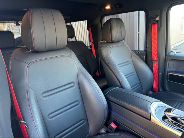 Gクラス G350d AMGライン 1年保証付 1オーナー アダプティブダンピングシステム ラグジュアリーPKG レーダーセーフティーPKG サンルーフ 全方位カメラ ブルメスター ナビ・フルセグTV  黒革 シートヒータ アンビエント(28枚目)