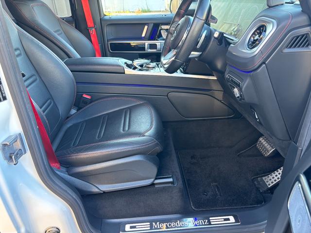 Gクラス G350d AMGライン 1年保証付 1オーナー アダプティブダンピングシステム ラグジュアリーPKG レーダーセーフティーPKG サンルーフ 全方位カメラ ブルメスター ナビ・フルセグTV  黒革 シートヒータ アンビエント(30枚目)