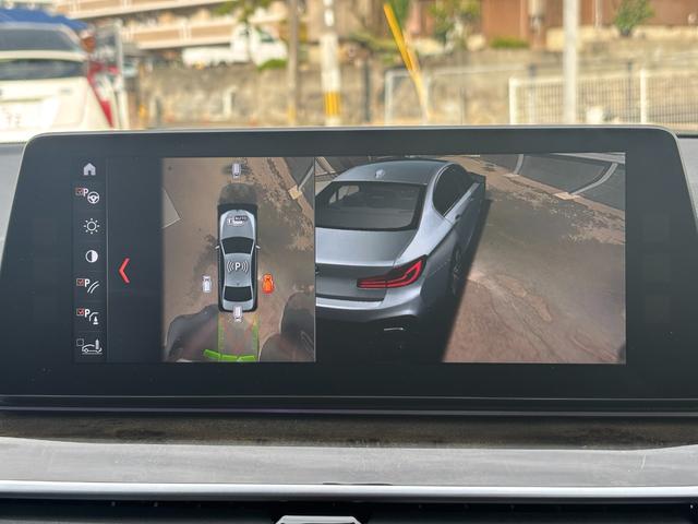 ５シリーズ ５２３ｄ　Ｍスポーツ　ハイラインパッケージ　１年保証付　黒革　ヘッドアップディスプレイ　全席シートヒーター　Ｍ５ルックリアバンパー　フロントスポイラー　ドライビングアシストプラス　全方位カメラ　ＡＣＣ　ＬＤＷ　ＬＣＷ　クロストラフィック　ＥＴＣ（35枚目）