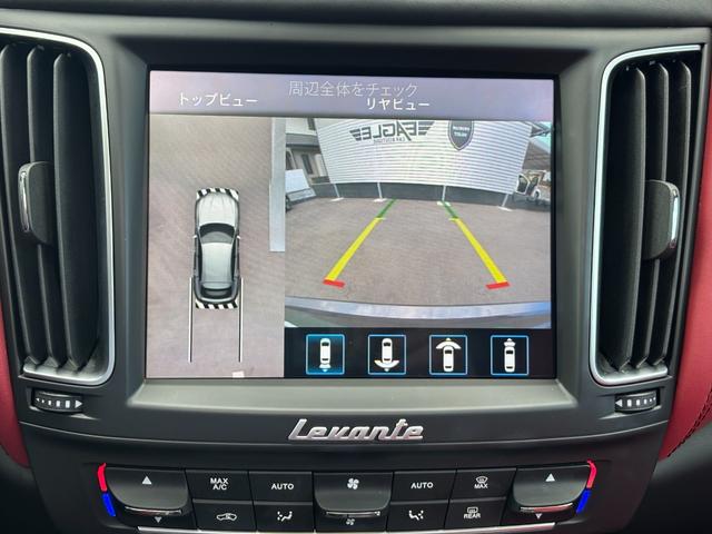 レヴァンテ Ｓグランスポーツ　左ハンドル　パノラマサンルーフ　赤革　カーボントリム　ハーマンカードン　ＡＣＣ　ＯＰ２１ＡＷ（ヘリオス）　全席シートヒーター　Ｒドア拡張キーレス　トランクキックセンサー　全方位カメラ　イージーエントリ（6枚目）