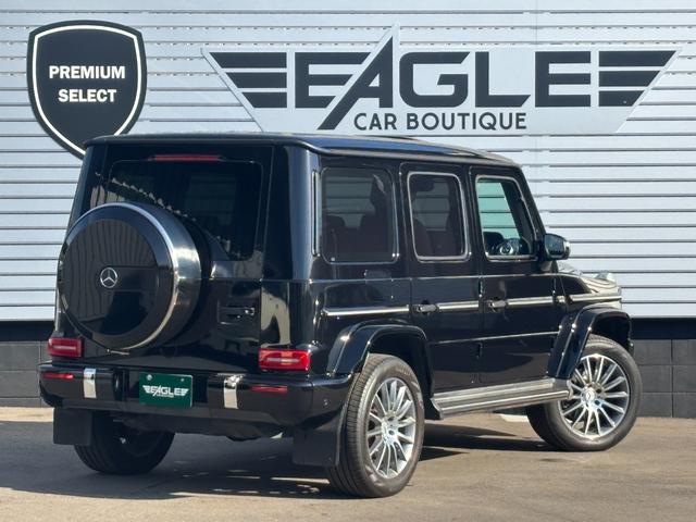 Gクラス G350d AMGライン 1年保証付 1オナ サンルーフ アダブティブダンピングシステム ラグジュアリーPKG 黒革 全席シートヒーター ブルメスターサウンド レーダーセーフティ ACC 全方位カメラ TV アンビエントライト(2枚目)