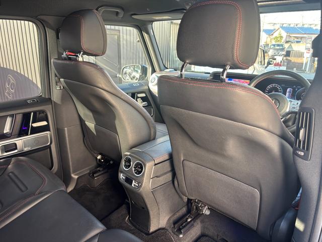 Gクラス G350d AMGライン 1年保証付 1オナ サンルーフ アダブティブダンピングシステム ラグジュアリーPKG 黒革 全席シートヒーター ブルメスターサウンド レーダーセーフティ ACC 全方位カメラ TV アンビエントライト(23枚目)