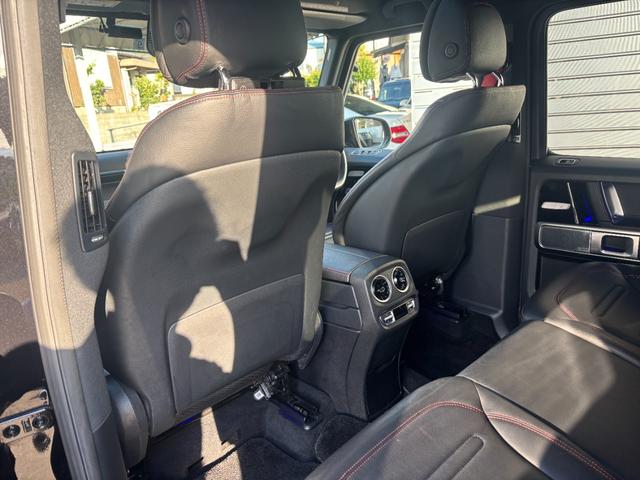Gクラス G350d AMGライン 1年保証付 1オナ サンルーフ アダブティブダンピングシステム ラグジュアリーPKG 黒革 全席シートヒーター ブルメスターサウンド レーダーセーフティ ACC 全方位カメラ TV アンビエントライト(26枚目)