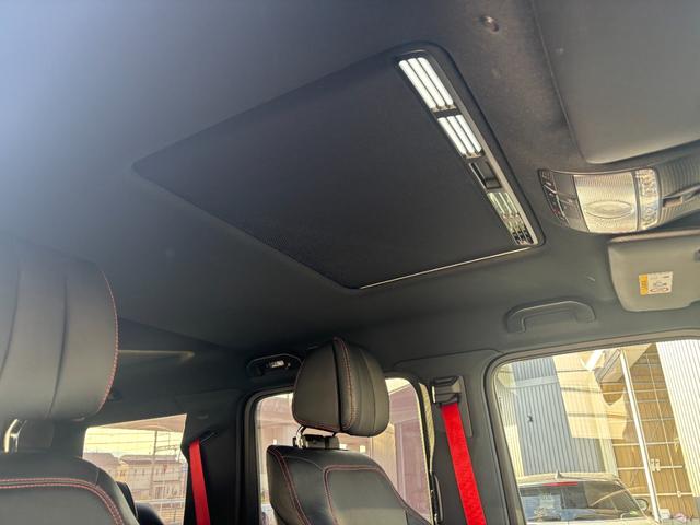 Gクラス G350d AMGライン 1年保証付 1オナ サンルーフ アダブティブダンピングシステム ラグジュアリーPKG 黒革 全席シートヒーター ブルメスターサウンド レーダーセーフティ ACC 全方位カメラ TV アンビエントライト(55枚目)