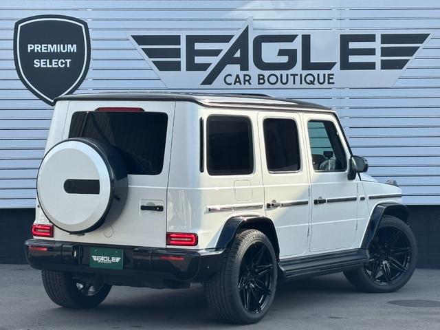 Ｇクラス Ｇ４００ｄ　マヌファクトゥーアエディション　１年保証付　１オーナー　ナイトＰＫＧ　白革ダイヤモンドステッチ　ＳＲ　アダブティブダンピングシステム　ブラバスフロントスポイラー　ＩＩＤ電動ステップ　デジタルインナーミラー　ＡＤＶ１（２２インチＡＷ）（2枚目）