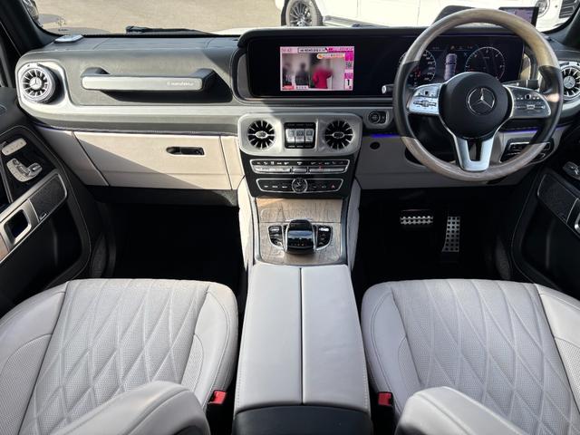 Ｇクラス Ｇ４００ｄ　マヌファクトゥーアエディション　１年保証付　１オーナー　ナイトＰＫＧ　白革ダイヤモンドステッチ　ＳＲ　アダブティブダンピングシステム　ブラバスフロントスポイラー　ＩＩＤ電動ステップ　デジタルインナーミラー　ＡＤＶ１（２２インチＡＷ）（25枚目）