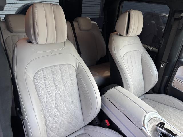 Ｇクラス Ｇ４００ｄ　マヌファクトゥーアエディション　１年保証付　１オーナー　ナイトＰＫＧ　白革ダイヤモンドステッチ　ＳＲ　アダブティブダンピングシステム　ブラバスフロントスポイラー　ＩＩＤ電動ステップ　デジタルインナーミラー　ＡＤＶ１（２２インチＡＷ）（28枚目）