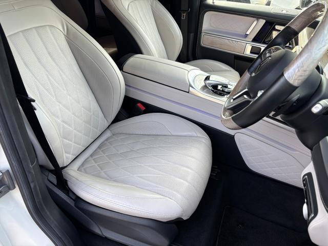 Ｇクラス Ｇ４００ｄ　マヌファクトゥーアエディション　１年保証付　１オーナー　ナイトＰＫＧ　白革ダイヤモンドステッチ　ＳＲ　アダブティブダンピングシステム　ブラバスフロントスポイラー　ＩＩＤ電動ステップ　デジタルインナーミラー　ＡＤＶ１（２２インチＡＷ）（29枚目）