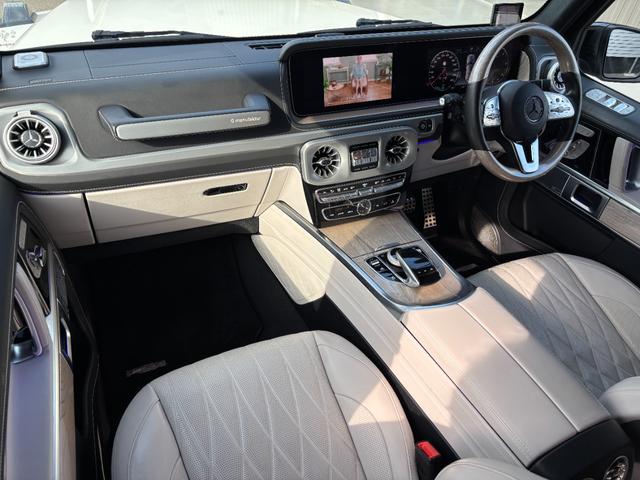 Ｇクラス Ｇ４００ｄ　マヌファクトゥーアエディション　１年保証付　１オーナー　ナイトＰＫＧ　白革ダイヤモンドステッチ　ＳＲ　アダブティブダンピングシステム　ブラバスフロントスポイラー　ＩＩＤ電動ステップ　デジタルインナーミラー　ＡＤＶ１（２２インチＡＷ）（31枚目）