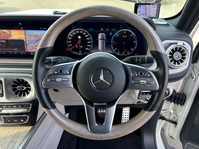 Ｇクラス Ｇ４００ｄ　マヌファクトゥーアエディション　１年保証付　１オーナー　ナイトＰＫＧ　白革ダイヤモンドステッチ　ＳＲ　アダブティブダンピングシステム　ブラバスフロントスポイラー　ＩＩＤ電動ステップ　デジタルインナーミラー　ＡＤＶ１（２２インチＡＷ）（54枚目）