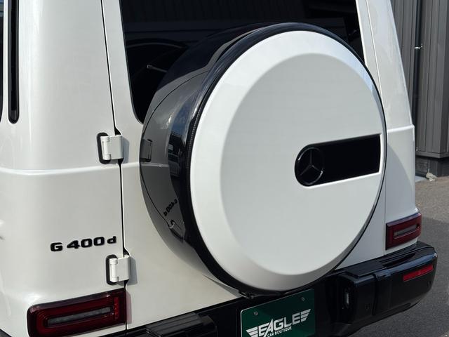 Ｇクラス Ｇ４００ｄ　マヌファクトゥーアエディション　１年保証付　１オーナー　ナイトＰＫＧ　白革ダイヤモンドステッチ　ＳＲ　アダブティブダンピングシステム　ブラバスフロントスポイラー　ＩＩＤ電動ステップ　デジタルインナーミラー　ＡＤＶ１（２２インチＡＷ）（79枚目）