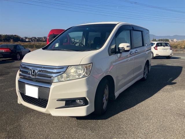 ステップワゴンスパーダ ナビTV Bモニター 両側パワースライドドア ETC フリップダウンモニター ミラーウィンカー アルミホイール HID スマートキー(2枚目)