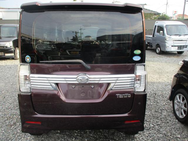 タント カスタムＸ　トップエディションＳＡＩＩ　純正エアロ　ＣＶＴ＆エコアイドル　スマートアシストブレーキ　社外ナビ＆フルセグテレビ　ブルートゥース　バックカメラ　両側パワースライドドア　ＬＥＤヘッドライトハーフレザーシート　オートエアコン（5枚目）