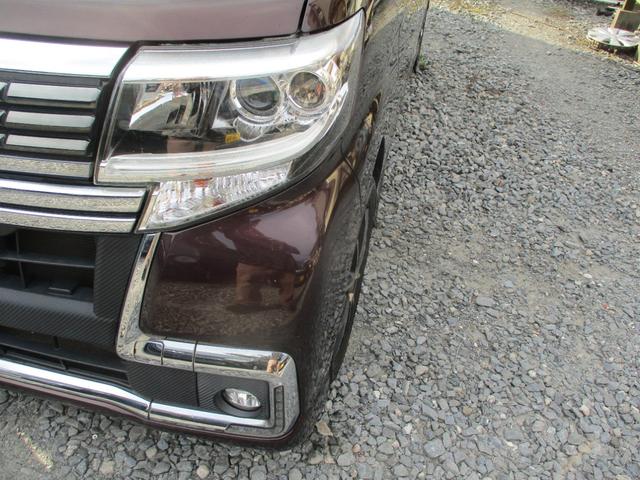 タント カスタムＸ　トップエディションＳＡＩＩ　純正エアロ　ＣＶＴ＆エコアイドル　スマートアシストブレーキ　社外ナビ＆フルセグテレビ　ブルートゥース　バックカメラ　両側パワースライドドア　ＬＥＤヘッドライトハーフレザーシート　オートエアコン（14枚目）