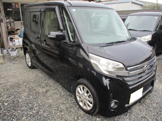 デイズルークス ハイウェイスター　Ｘ　純正エアロ　ＣＶＴ＆エコアイドル　７インチワイドナビ＆フルセグテレビ　ブルートゥース　オールアラウンドモニター　１４インチアルミホイール　プッシュスタートＨＩＤヘッドライト　オートエアコン（3枚目）