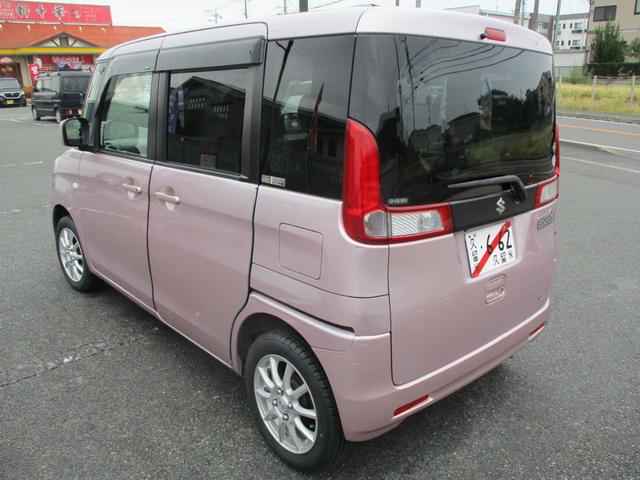 スペーシア Ｘ　ＣＶＴ＆アイドリングストップ　社外ナビ＆テレビ　ブルートゥース　左パワースライドドア　プッシュスタート　社外１４インチアルミホイール＆新品タイヤ４本　オートエアコン　電動格納ドアミラー　ＥＴＣ付き（4枚目）