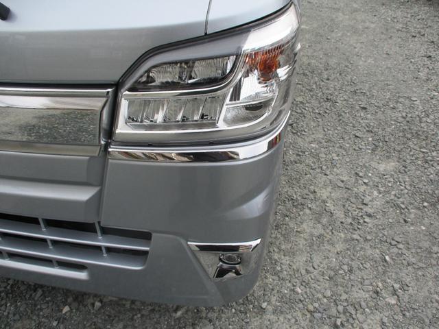 ハイゼットトラック ジャンボSAIIIt 4速AT車 運転支援システム レーンアシスト アシストブレーキ 先行車発進お知らせ機能 7インチワイドナビ&TV ブルートゥース インチアップ 社外14インチAW&新品マッドタイヤ LEDヘッドライト(14枚目)