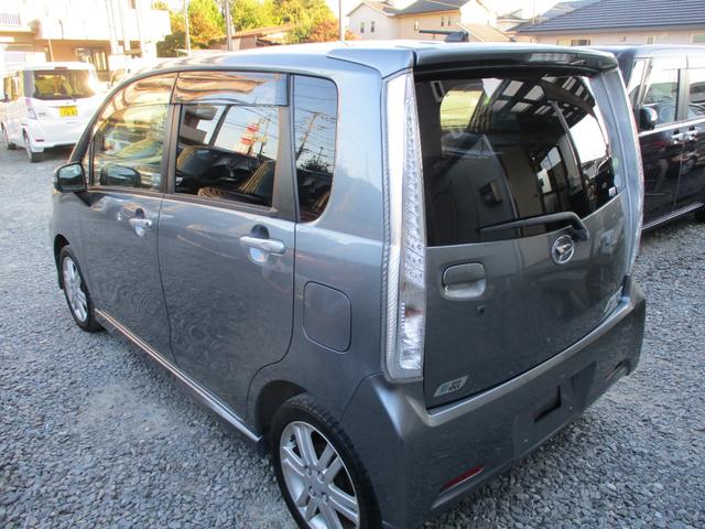 ムーヴ カスタム　ＲＳ　ツインカムインタークーラー付ターボ　ＣＶＴ　７インチワイドナビ＆フルセグテレビ　ブルートゥース付　１５インチアルミ　プッシュスタート　スマートキー　オートエアコン　ＬＥＤヘッドライト　ＥＴＣ付き（4枚目）