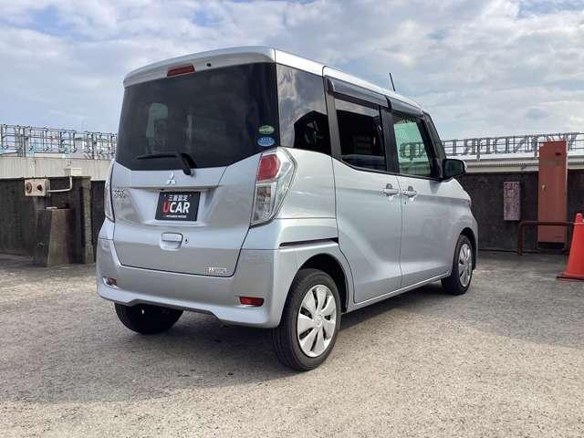 eKスペース G セーフティパッケージ シートヒータ 横滑り防止 オートエアコン スマートキー i-stop バックカメラ キーフリー パワーウィンドウ エアバッグ ABS サイドカメラ 盗難防止システム ベンチシート 衝突警告(2枚目)