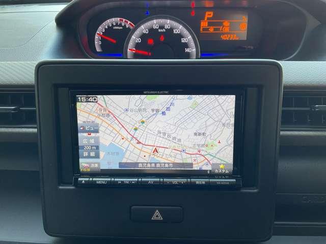 ワゴンＲ ハイブリッドＦＸ　スマキー　フルフラットシート　Ｓヒーター　盗難警報装置　パーキングセンサー　ＥＴＣ付き　助手席エアバッグ　キーレスエントリー　ナビ　フルオートエアコン　Ｉストップ　ＥＳＰ　運転席エアバッグ　パワステ（5枚目）