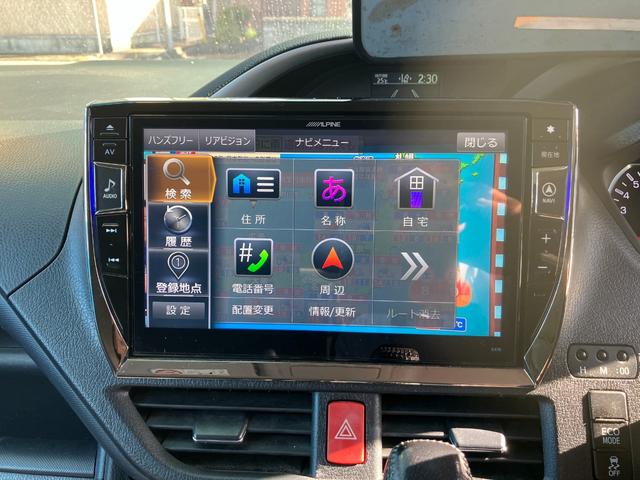 ヴォクシー ナビTV Bモニター ETC ミラーウィンカー 両側パワースライドドア スマートキー プッシュスタートボタン アイドリングストップ(9枚目)