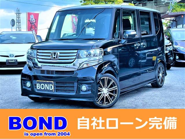 ホンダ ｎ ｂｏｘカスタムｇ ｌパッケージ 社外ナビ フルセグｔｖ ｂｌｕｅｔｏｏｔｈ パワースライドドア スマートキー ｐスタート ｅｔｃ 社外１６インチａｗ ローダウン ｈｉｄヘッドライト タイミングチェーンの中古車 車体価格69 7万円 13 平成25 年式 走行10 2